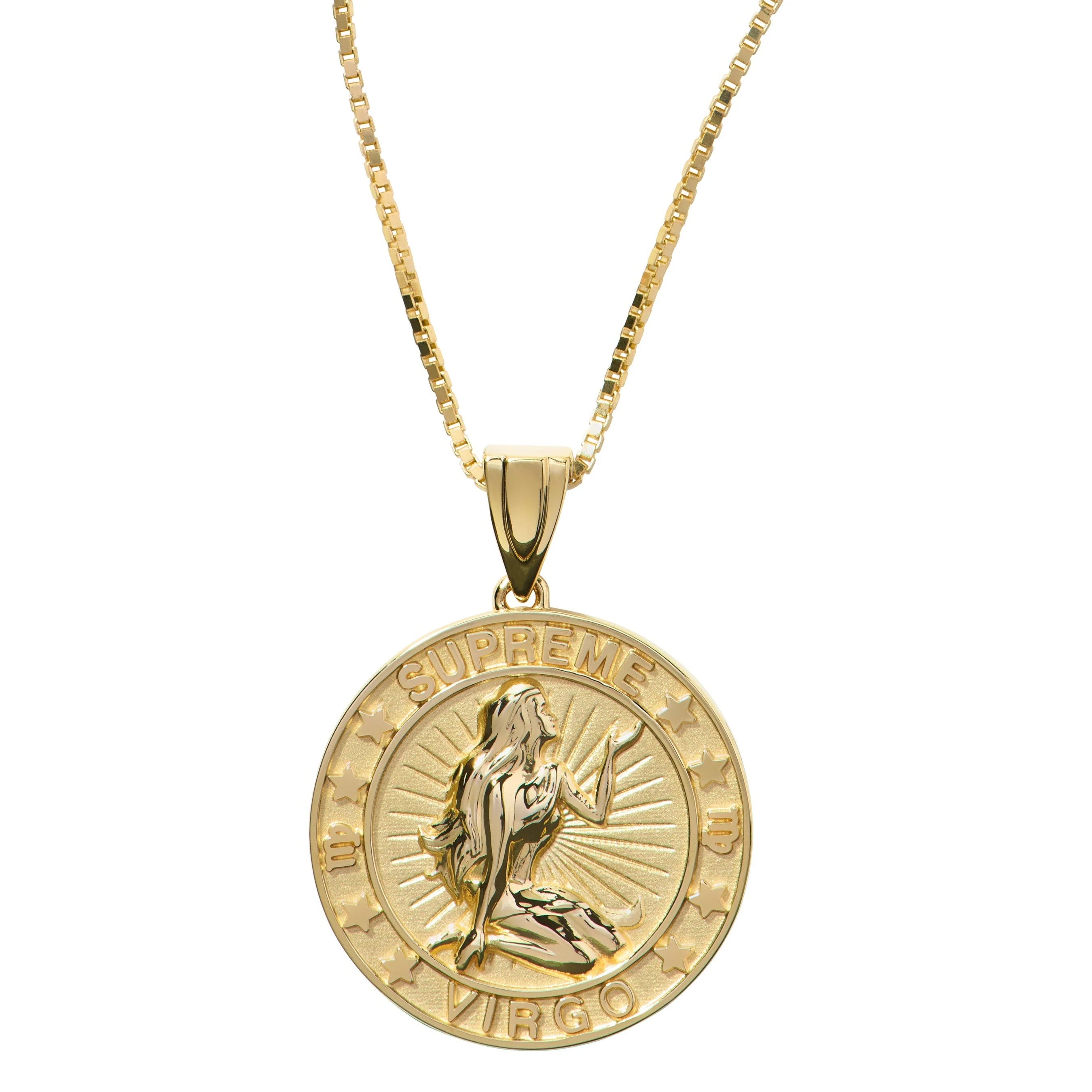 Supreme®/Jacob&Co 14K Gold Zodiac Pendant view 29